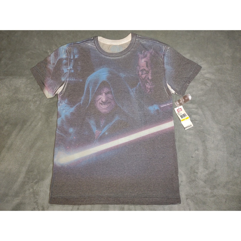Star Wars Marc Ecko T-Shirt Mens Med Sith Palpatine Darth Vader Maul Graphic Tee
